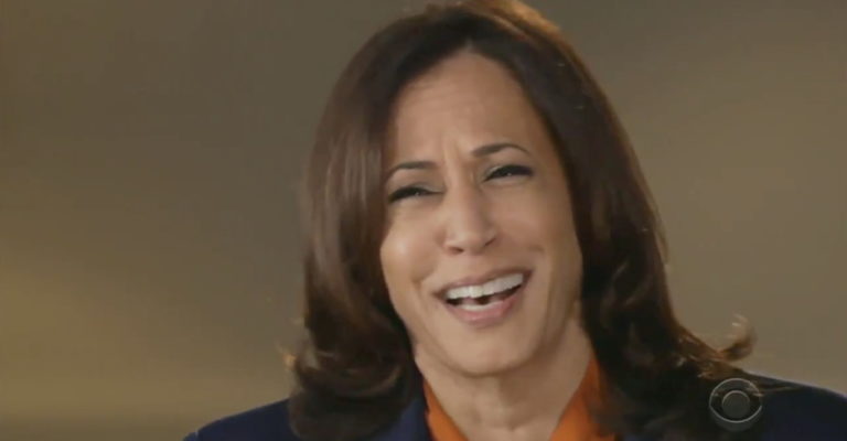 Kamala Harris Laughs Out Loud In 60 Minutes Reporter's Face When Asked ...