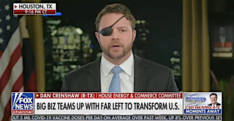 'Unhinged': Texas Republican Dan Crenshaw Mocked For Calling Companies ...