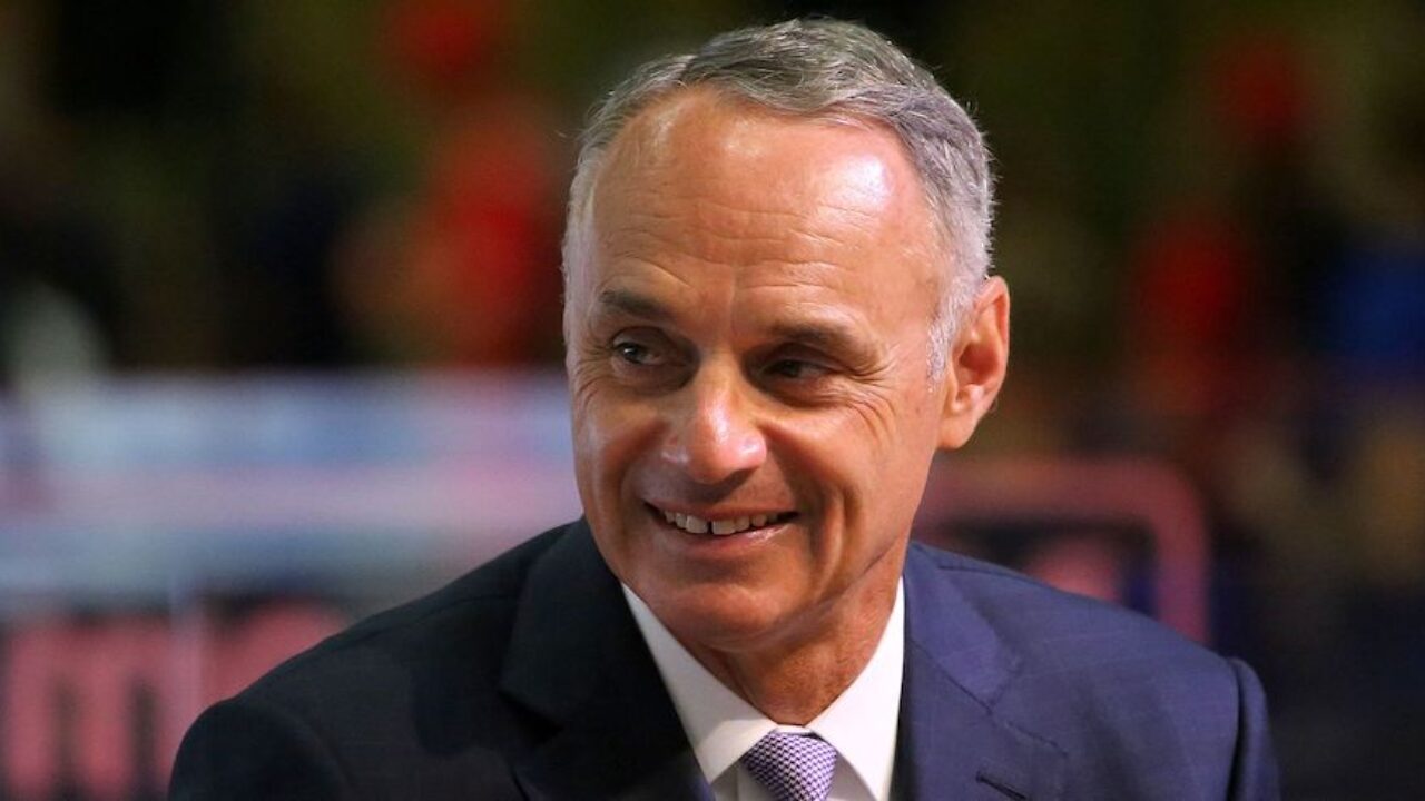 Rob Manfred says MLB urged teams not to wear Pride-themed uniforms to  'protect players' 